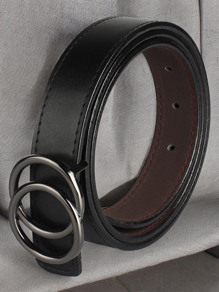 Crypto Women Solid Push Formal Belt