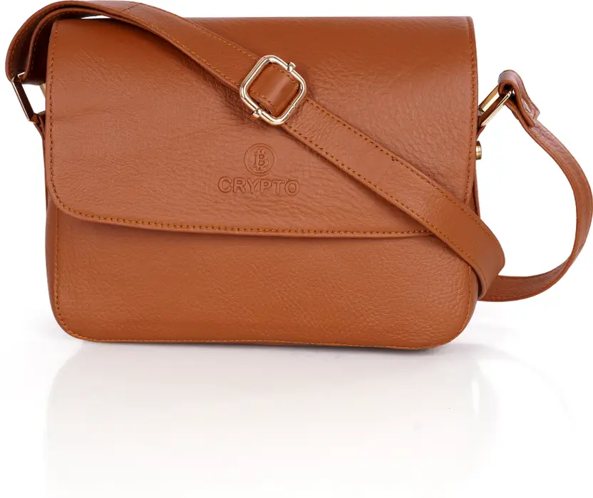 Crypto Brown Tan Bag