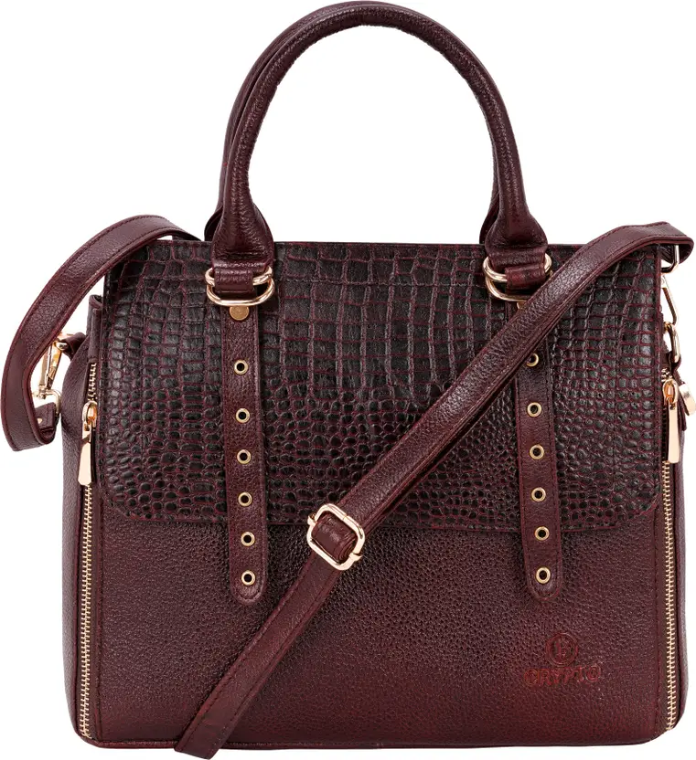 Crypto Brown Women Messenger Bag