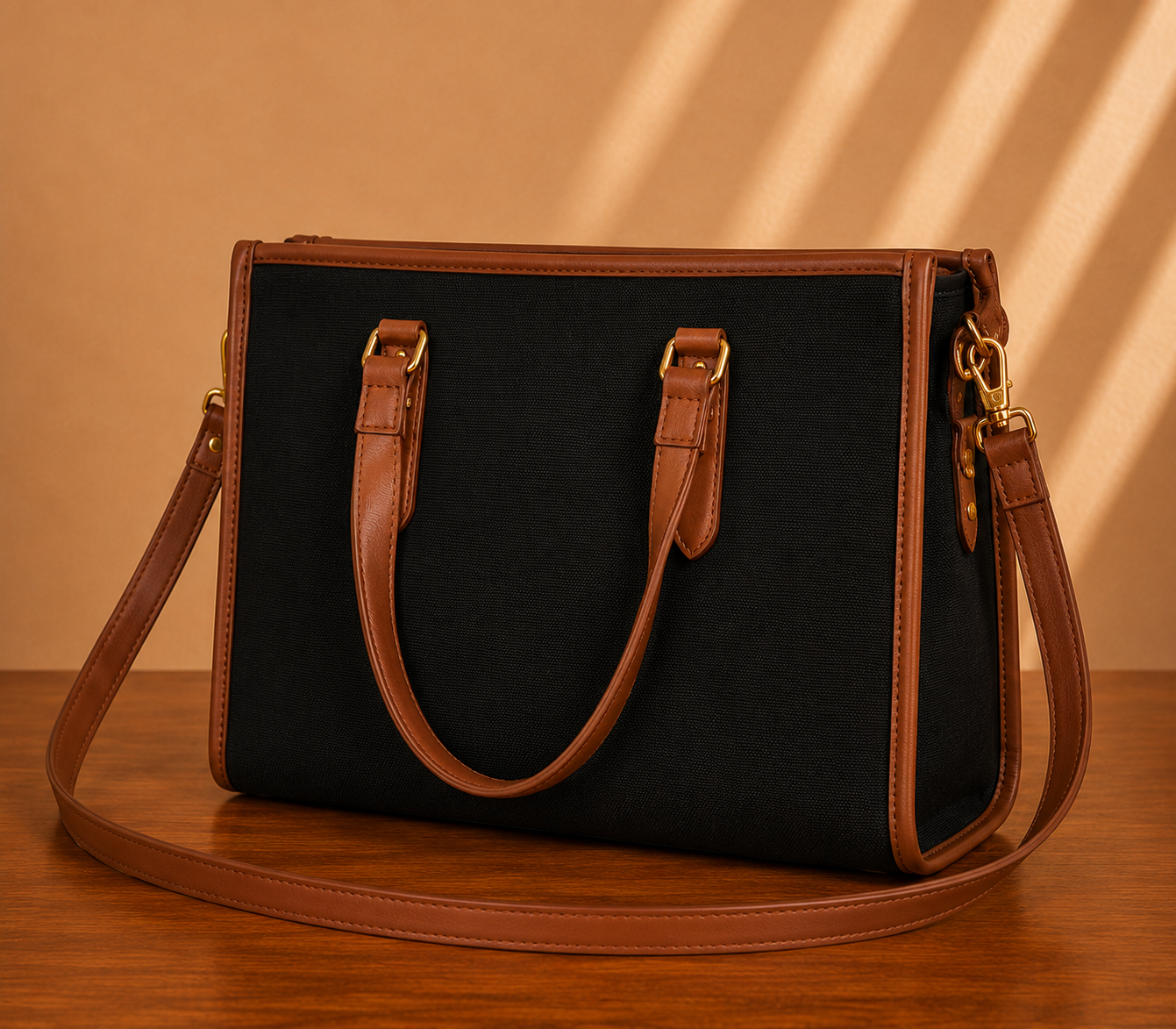 Black, Brown Girls Tote Premium Canvas Bag